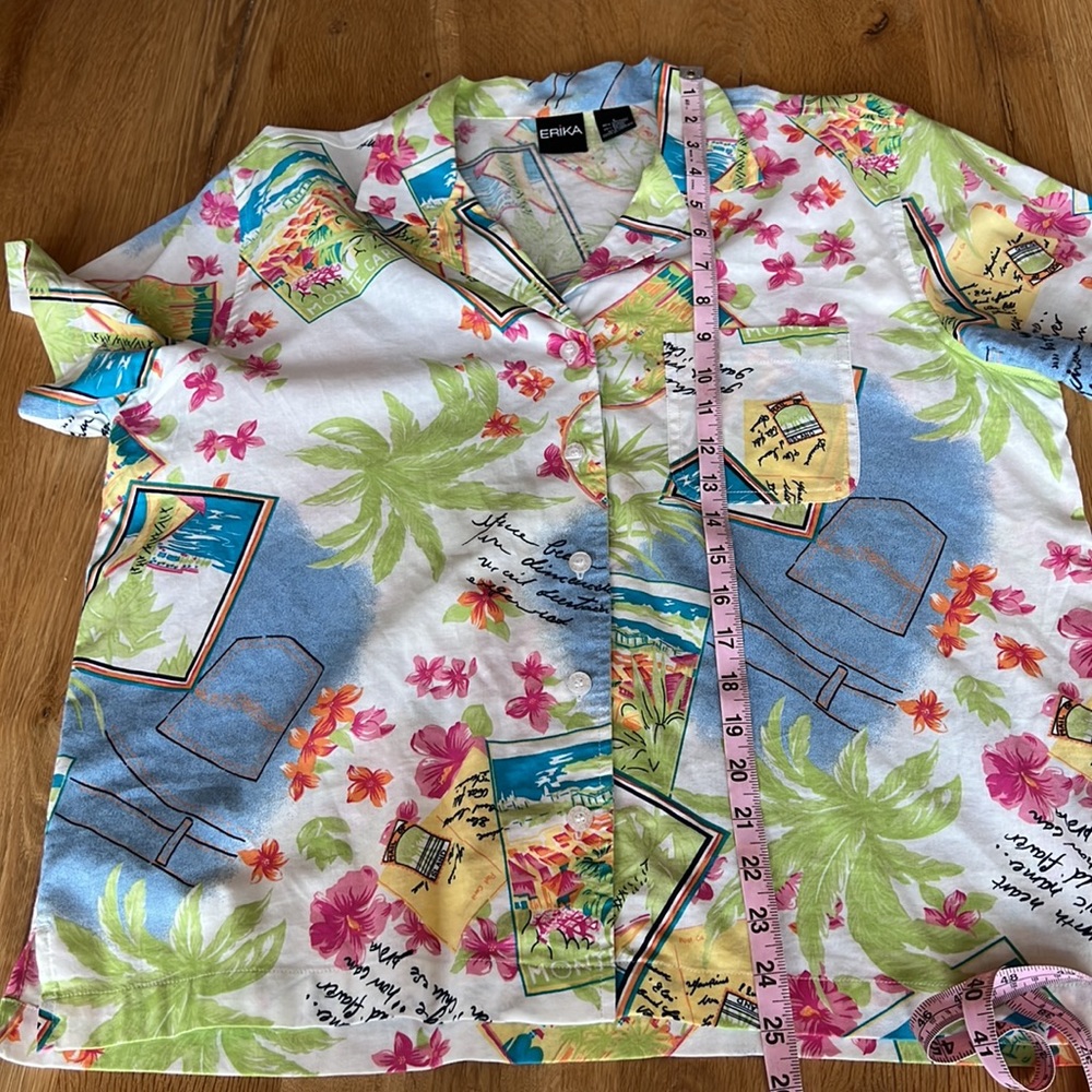 Vintage 90’s Hawaiian Camp Shirt - Picture 8 of 8